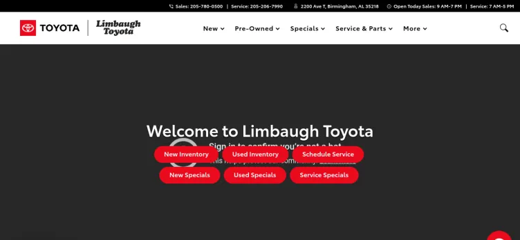 Screenshot Limbaugh Toyota