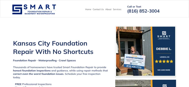 Screenshot Smart Foundation Systems