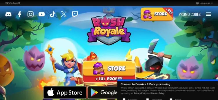 Screenshot Rush Royale