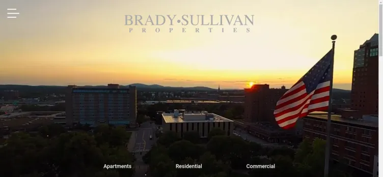 Screenshot Brady Sullivan Properties