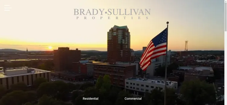 Screenshot Brady Sullivan Properties