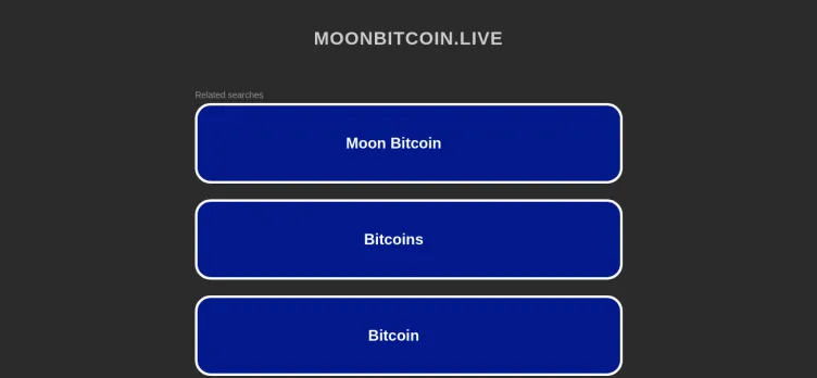 Screenshot Moon Bitcoin Live