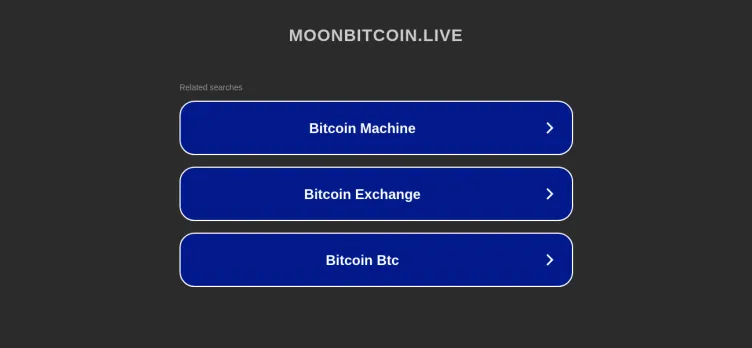 Screenshot Moon Bitcoin Live