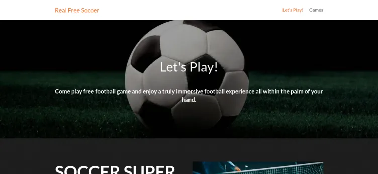 Screenshot Soccer Super Star