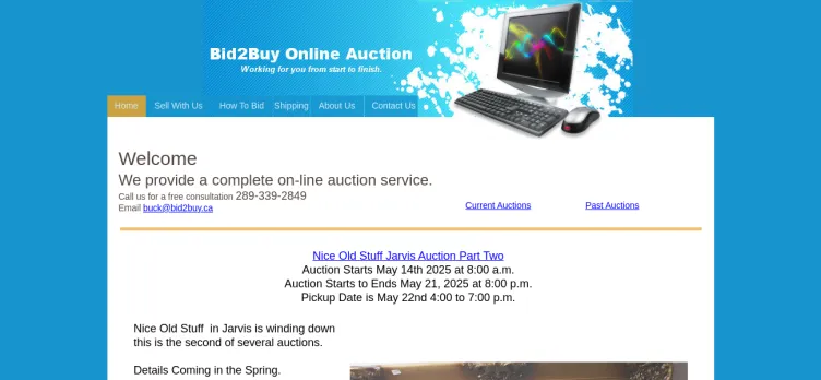 Screenshot Bid2Buy.ca