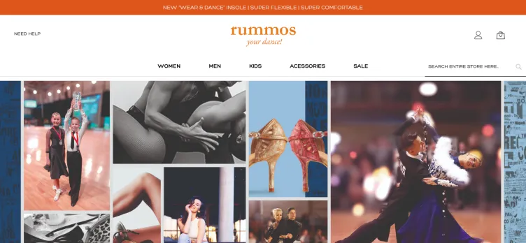 Screenshot Rummos-shop