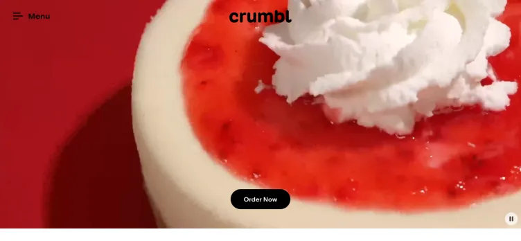 Screenshot Crumbl Cookies