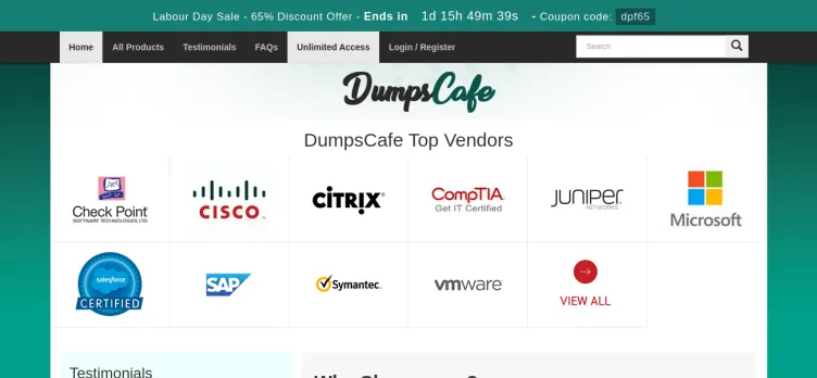 Screenshot Dumpscafe