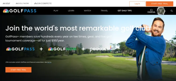 Screenshot GolfPass