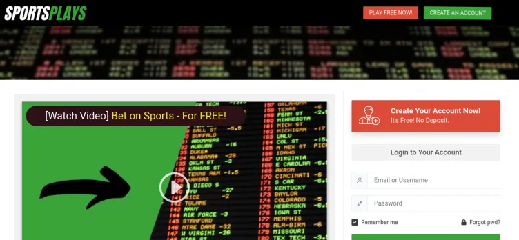 Screenshot SportsPlays