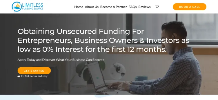 Screenshot Limitless Funding Source