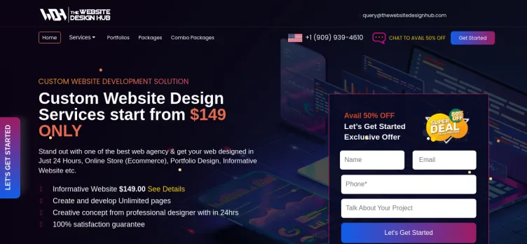 Screenshot The Website Design Hub