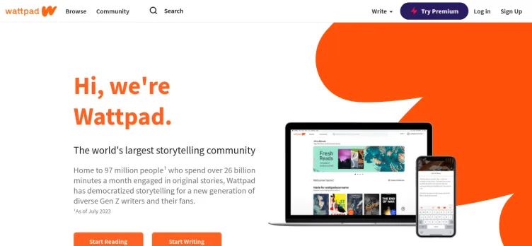 Screenshot Wattpad - Read & Write Stories