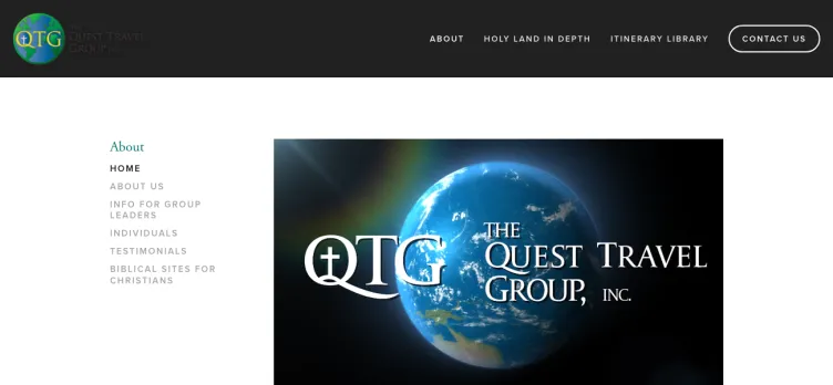 Screenshot The Quest Travel Group