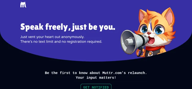 Screenshot Muttr.com