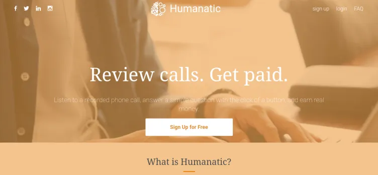 Screenshot Humanatic
