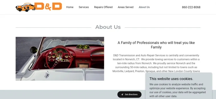 Screenshot D & D Complete Transmission & Auto Repair Service