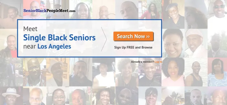 Screenshot SeniorBlackPeopleMeet