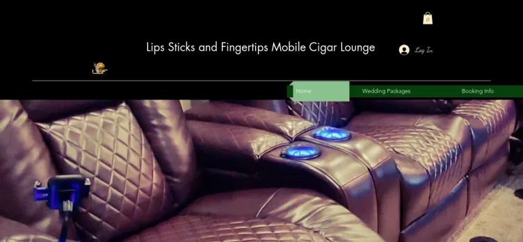 Screenshot Lips Sticks and Fingertips Mobile Cigar Lounge