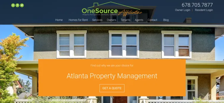 Screenshot Affordable Property Management & Eviction