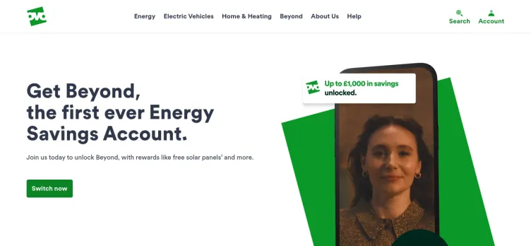 Screenshot OvoEnergy