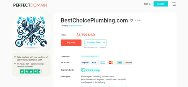 Screenshot Best Choice Plumbing & Heating