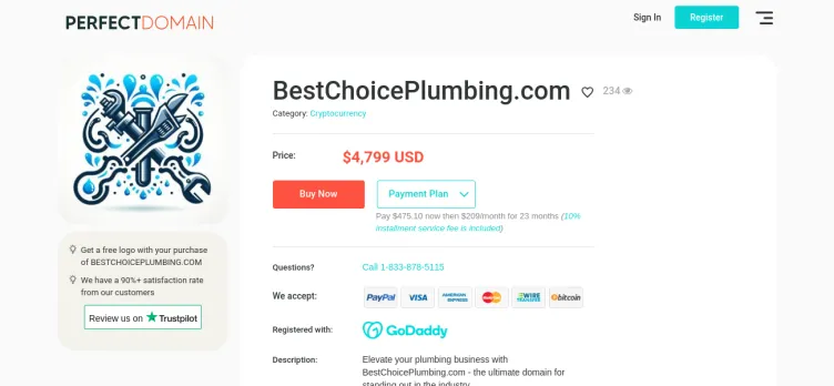 Screenshot Best Choice Plumbing & Heating