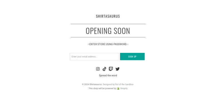 Screenshot Shirtasaurus