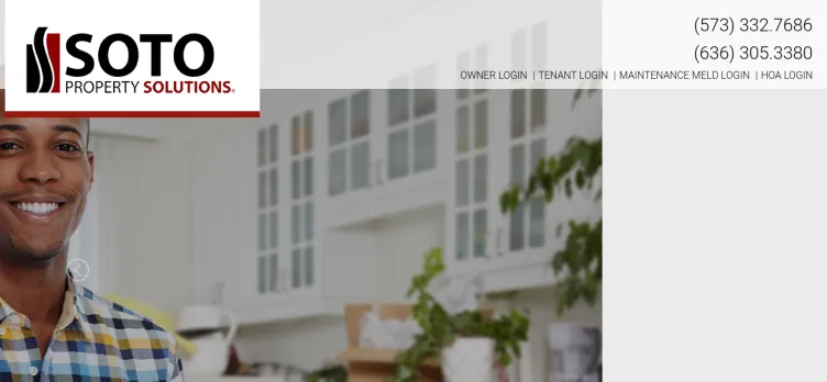 Screenshot SOTO Property Solutions