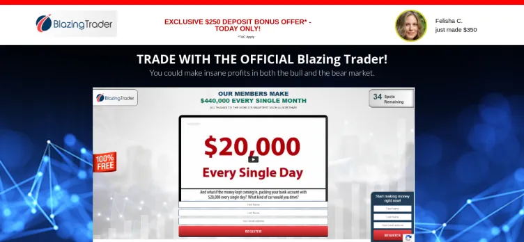 Screenshot Blazing-trader