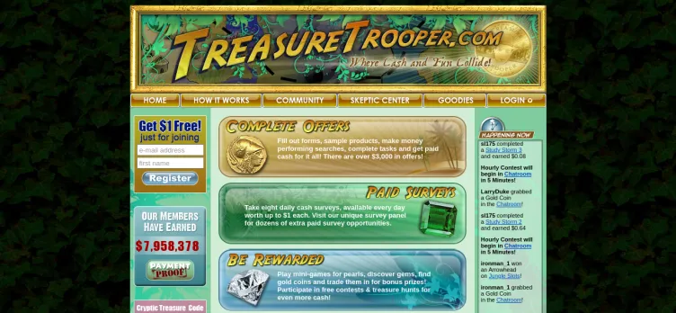 Screenshot TreasureTrooper
