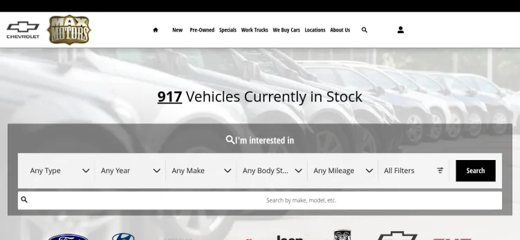 Screenshot Max Motors