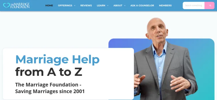 Screenshot The Marriage Foundation