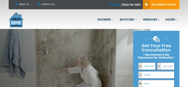 Screenshot Carolina Home Remodeling