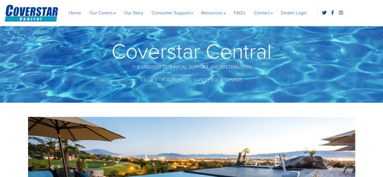 Screenshot Coverstar Central