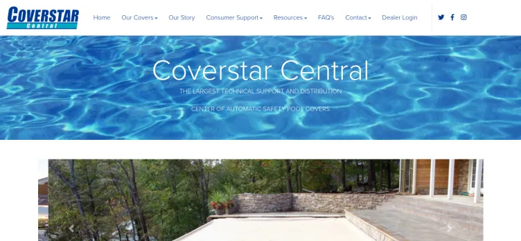 Screenshot Coverstar Central