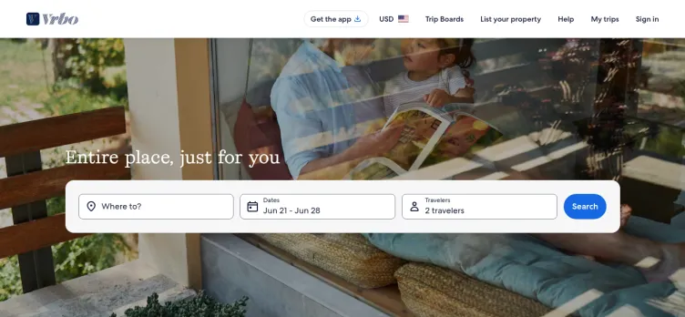 Screenshot VRBO