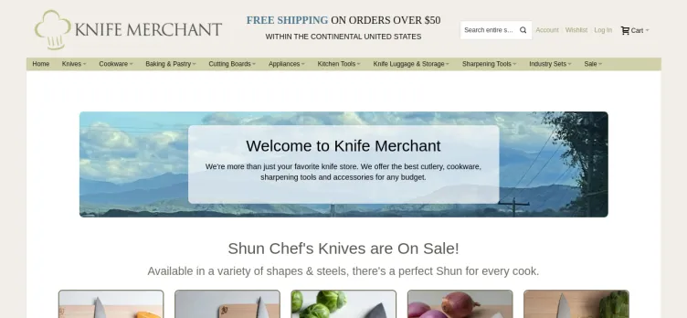 Screenshot KnifeMerchant