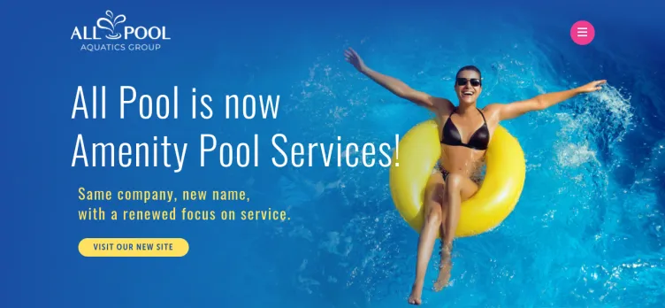 Screenshot All Pool Service & Supply