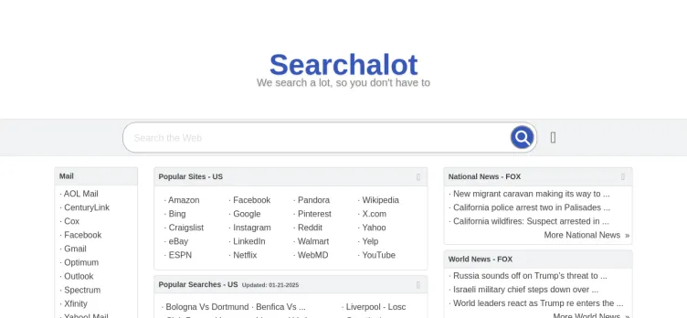 Screenshot Searchalot