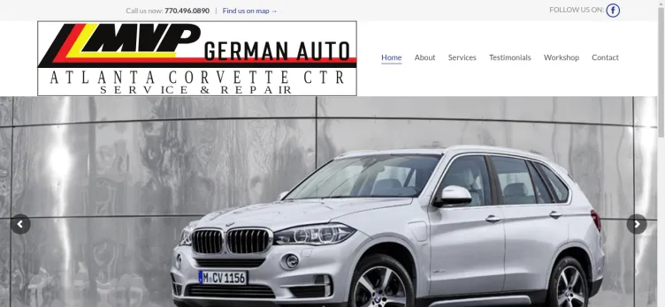 Screenshot M V P German Auto Specialist