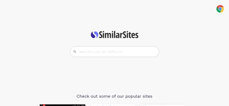 Screenshot SimilarSites.com