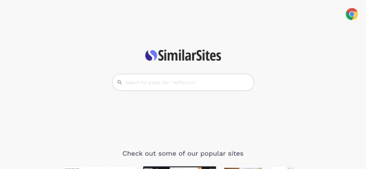 Screenshot SimilarSites.com