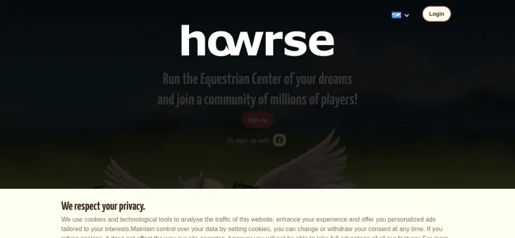 Screenshot Howrse