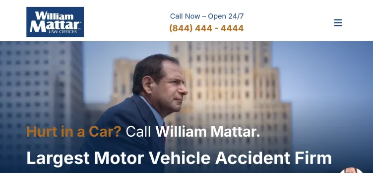 Screenshot William Mattar Law Offices