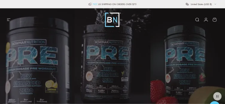 Screenshot Bowmar Nutrition