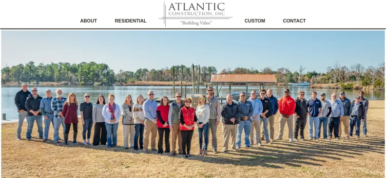 Screenshot Atlantic Construction