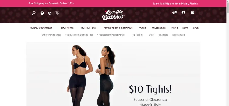 Screenshot Bubbles Bodywear