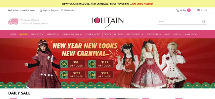 Screenshot Lolitain