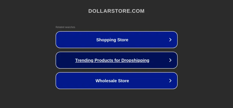 Screenshot DollarStore